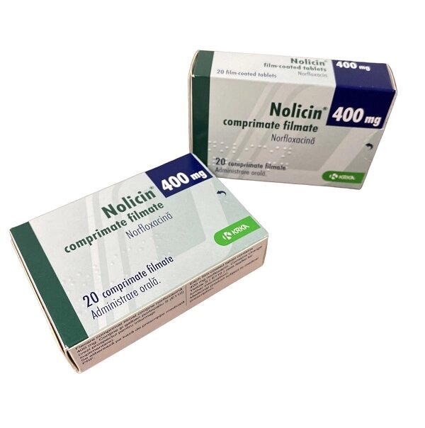 Ноліцін табл 400 мг, 10 шт від компанії Сервіс резерву та доставки Будь Здоров - фото 1