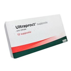 Свічки Ультрапрокт, 12 шт