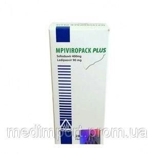 Віропак плюс MPIVIROPACK PLUS (софосбувір + ледіпасвір) №28