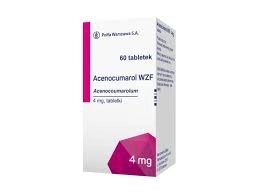 Аценокумарол 4 мг, таблетки 60 шт