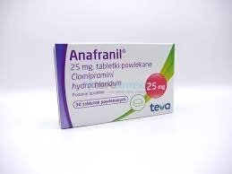 Анафраніл 25 мг, 30 таблеток