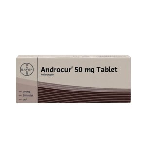 Андрокур табл 50 мг, 50 шт