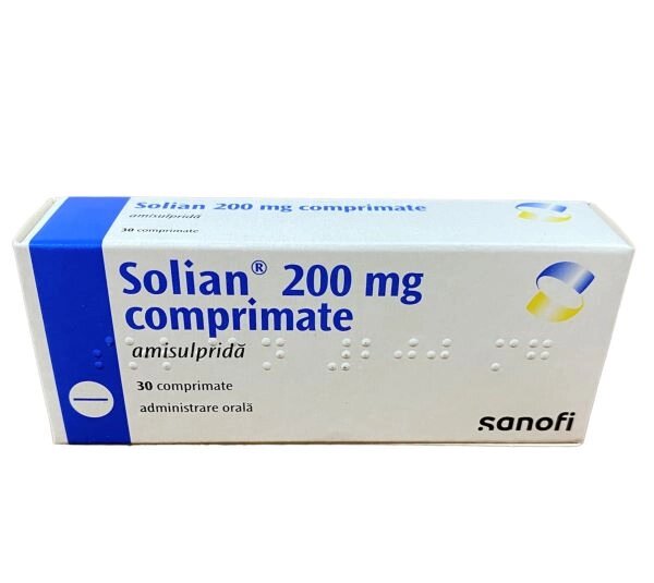 Соліан 200 мг № 30 від компанії Сервіс резерву та доставки Будь Здоров - фото 1