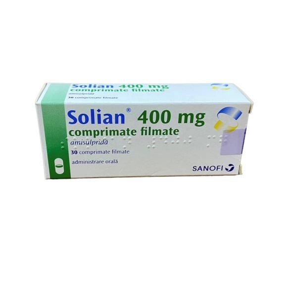 Соліан 400 мг, 30 таб від компанії Сервіс резерву та доставки Будь Здоров - фото 1
