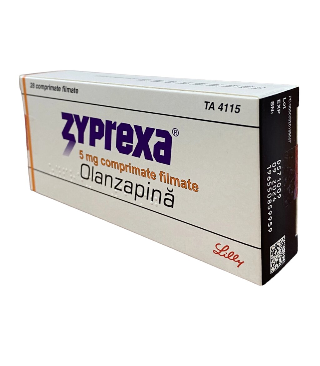 Таблетки Зіпрекса (Zyprexa) 5 мг, 28 шт від компанії Сервіс резерву та доставки Будь Здоров - фото 1