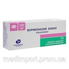 Вориконазол 200 мг №28 від компанії Сервіс резерву та доставки Будь Здоров - фото 1