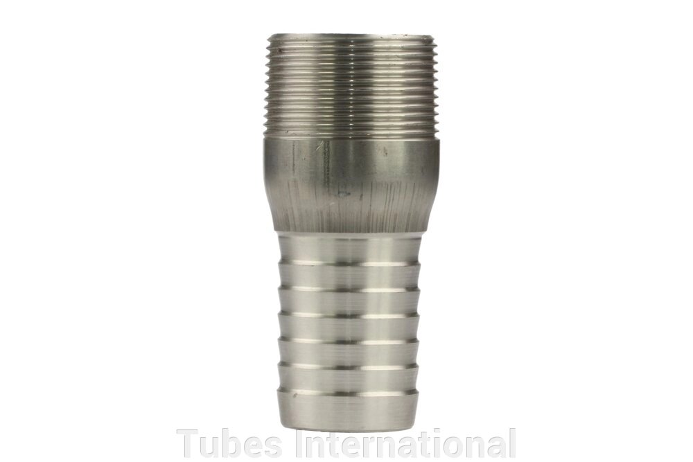 Фітінг CNP з зовн. різьбою BSPT 1.1/2" під шланг 1.1/2", AISI 304 від компанії Tubes International - фото 1
