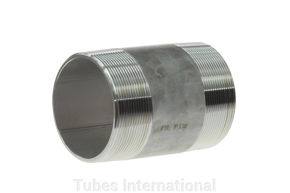 Ніпель трубний з зовн. різьбою 3" BSPT, AISI 316 від компанії Tubes International - фото 1