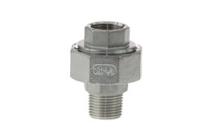 З'єднання американка, внутр. BSP, зовн. BSPT, ущільнення конус VT 109 (3/8")