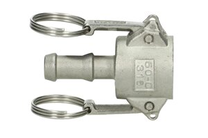 Промислове з'єднання CAMLOCK тип C (нерж. сталь)