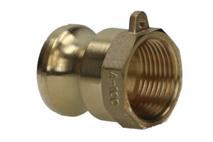 Промислове з'єднання CAMLOCK тип А (латунь)
