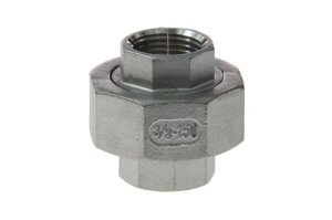 З'єднання американка, внутр. BSP, конусне ущільнення VT 108 (3/8")