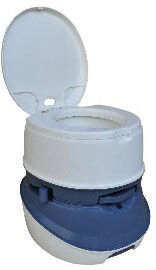 Біотуалет 20 л DeLux, туалет портативний на кемпінг від компанії ВТК Біотехнолог (бочки, септик, бак, біотуалет, гірки) Limkor. com. ua - фото 1
