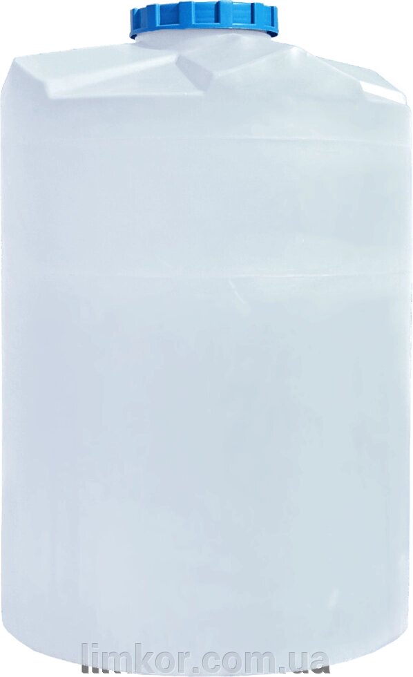 Ємність 1000 л вертикальна ВО ПБ біла від компанії ВТК Біотехнолог (бочки, септик, бак, біотуалет, гірки) Limkor. com. ua - фото 1