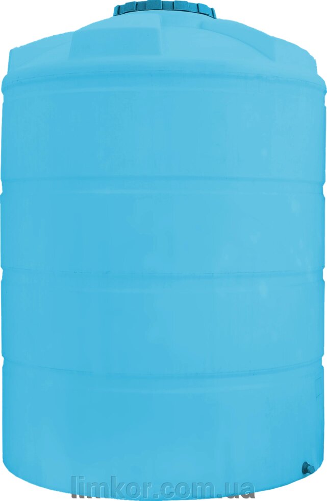 Ємність 12500 л вертикальна ПБ блакитна від компанії ВТК Біотехнолог (бочки, септик, бак, біотуалет, гірки) Limkor. com. ua - фото 1