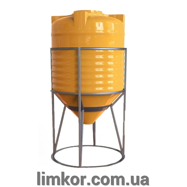 Ємність 16500 л конус 15000 від компанії ВТК Біотехнолог (бочки, септик, бак, біотуалет, гірки) Limkor. com. ua - фото 1