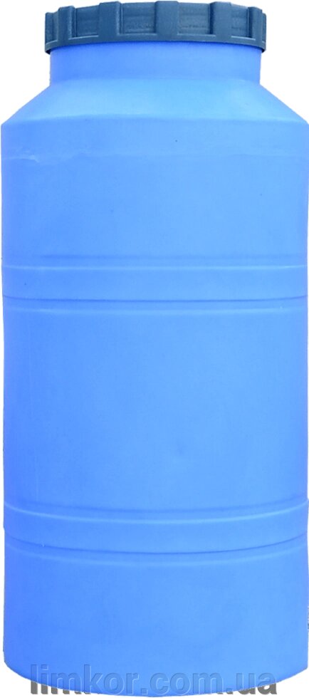 Ємність 200 л вертикальна ВО ПБ блакитна від компанії ВТК Біотехнолог (бочки, септик, бак, біотуалет, гірки) Limkor. com. ua - фото 1
