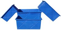 Пластиковые контейнеры пищевые, корыто, кадка, ящики промышленные