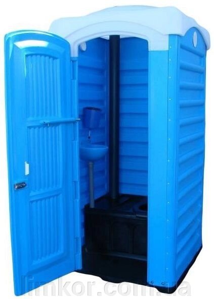 Біотуалет з баком 250 літрів туалет вуличний, кабіна автономна, мобільна з умивальною раковиною - гарантія