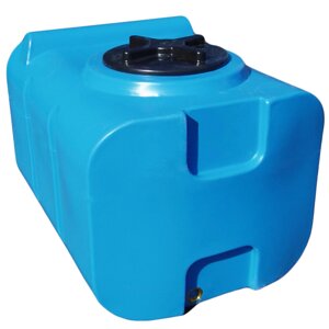 Ємність 100 л квадратна ХБП блакитна