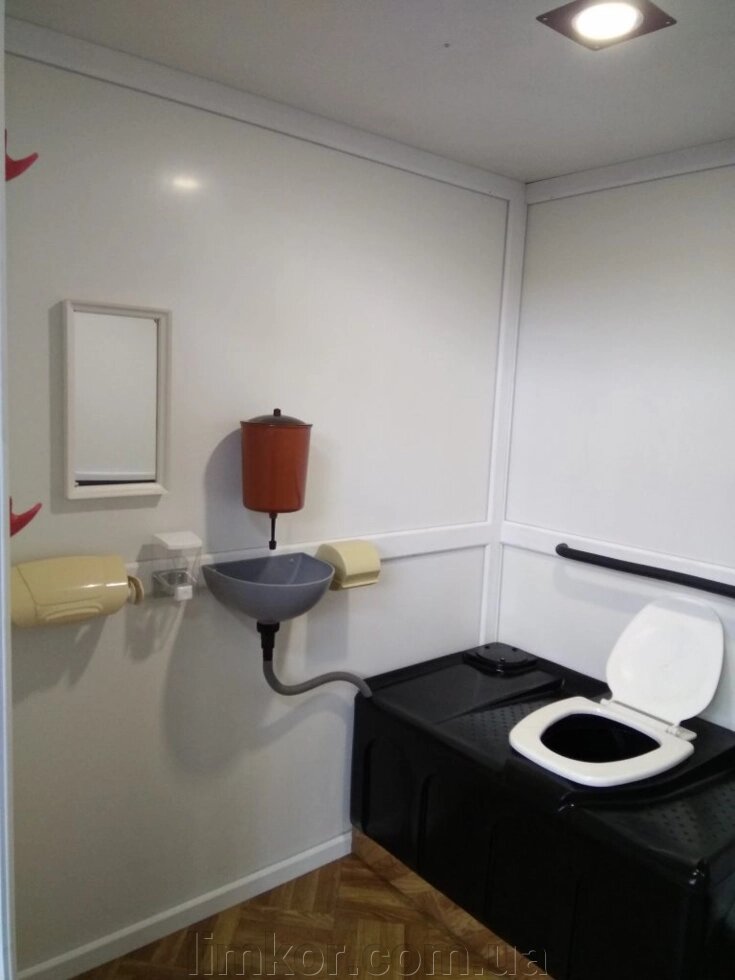 Туалет «Для інвалідів» 165х180х220см ##от компании## ВТК Біотехнолог (бочки, септик, бак, біотуалет, горки) Limkor. com. ua - ##фото## 1