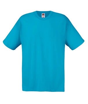 Чоловіча футболка хлопок бірюзова 082-ZU від компанії Інтернет-магазин молодіжного одягу "Bagsmen" - фото 1