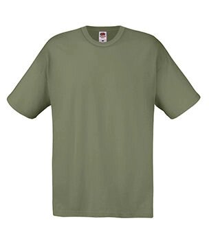 Чоловіча футболка хлопок оливкова 082-59 від компанії Інтернет-магазин молодіжного одягу "Bagsmen" - фото 1