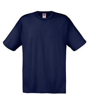 Чоловіча футболка хлопок темно-синя 082-AZ від компанії Інтернет-магазин молодіжного одягу "Bagsmen" - фото 1