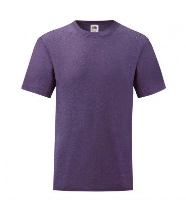 Чоловіча футболка однотонна фіолетова меланж 036-HP від компанії Інтернет-магазин молодіжного одягу "Bagsmen" - фото 1