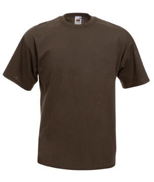 Чоловіча футболка однотонна коричнева 036-CQ від компанії Інтернет-магазин молодіжного одягу "Bagsmen" - фото 1