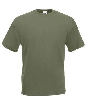 Чоловіча футболка однотонна оливкова 036-59 від компанії Інтернет-магазин молодіжного одягу "Bagsmen" - фото 1