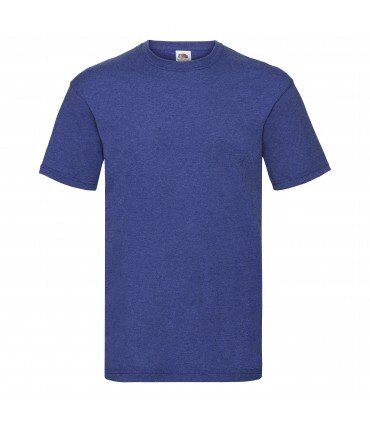 Чоловіча футболка однотонна синій меланж 036-R6 від компанії Інтернет-магазин молодіжного одягу "Bagsmen" - фото 1