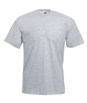 Чоловіча футболка однотонна світло-сіра 036-94 від компанії Інтернет-магазин молодіжного одягу "Bagsmen" - фото 1