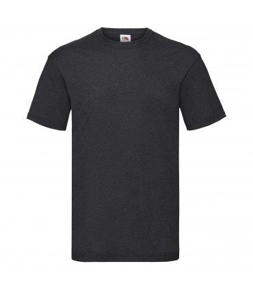 Чоловіча футболка однотонна темно-сіра меланж 036-HD від компанії Інтернет-магазин молодіжного одягу "Bagsmen" - фото 1