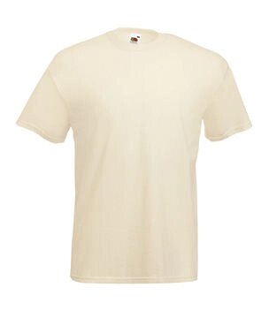 Чоловіча футболка однотонна тілесна 036-60 від компанії Інтернет-магазин молодіжного одягу "Bagsmen" - фото 1