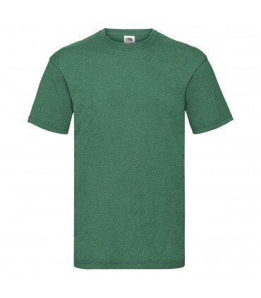 Чоловіча футболка однотонна зелена меланж 036-RX від компанії Інтернет-магазин молодіжного одягу "Bagsmen" - фото 1