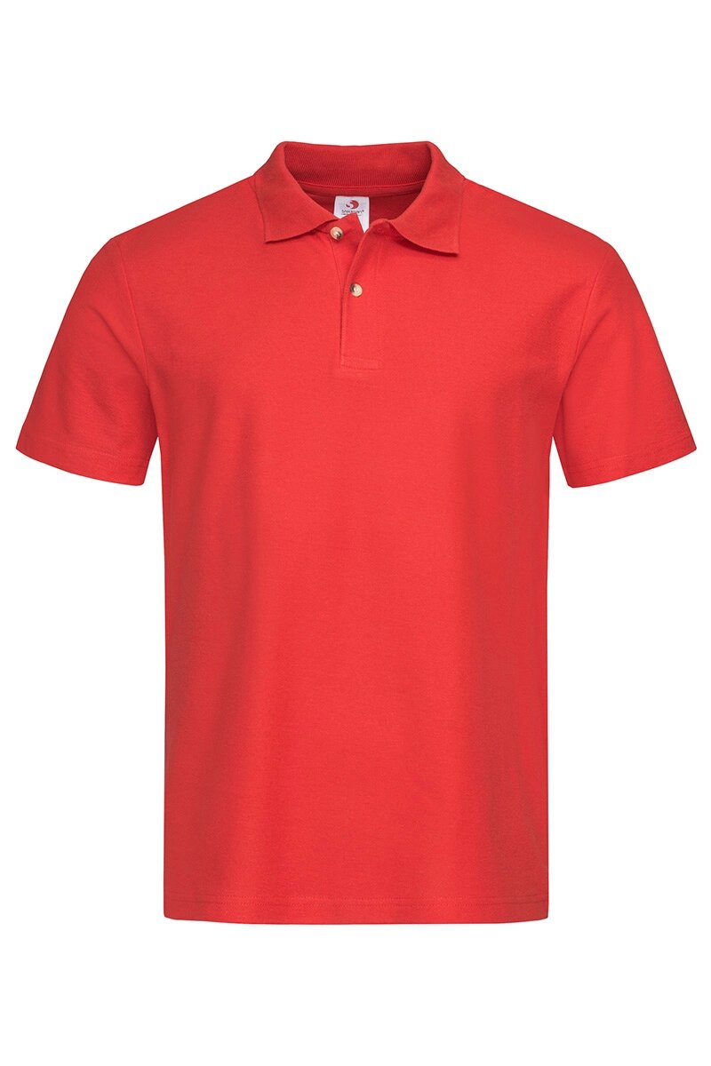 Чоловіча футболка поло червона Polo Men від компанії Інтернет-магазин молодіжного одягу "Bagsmen" - фото 1