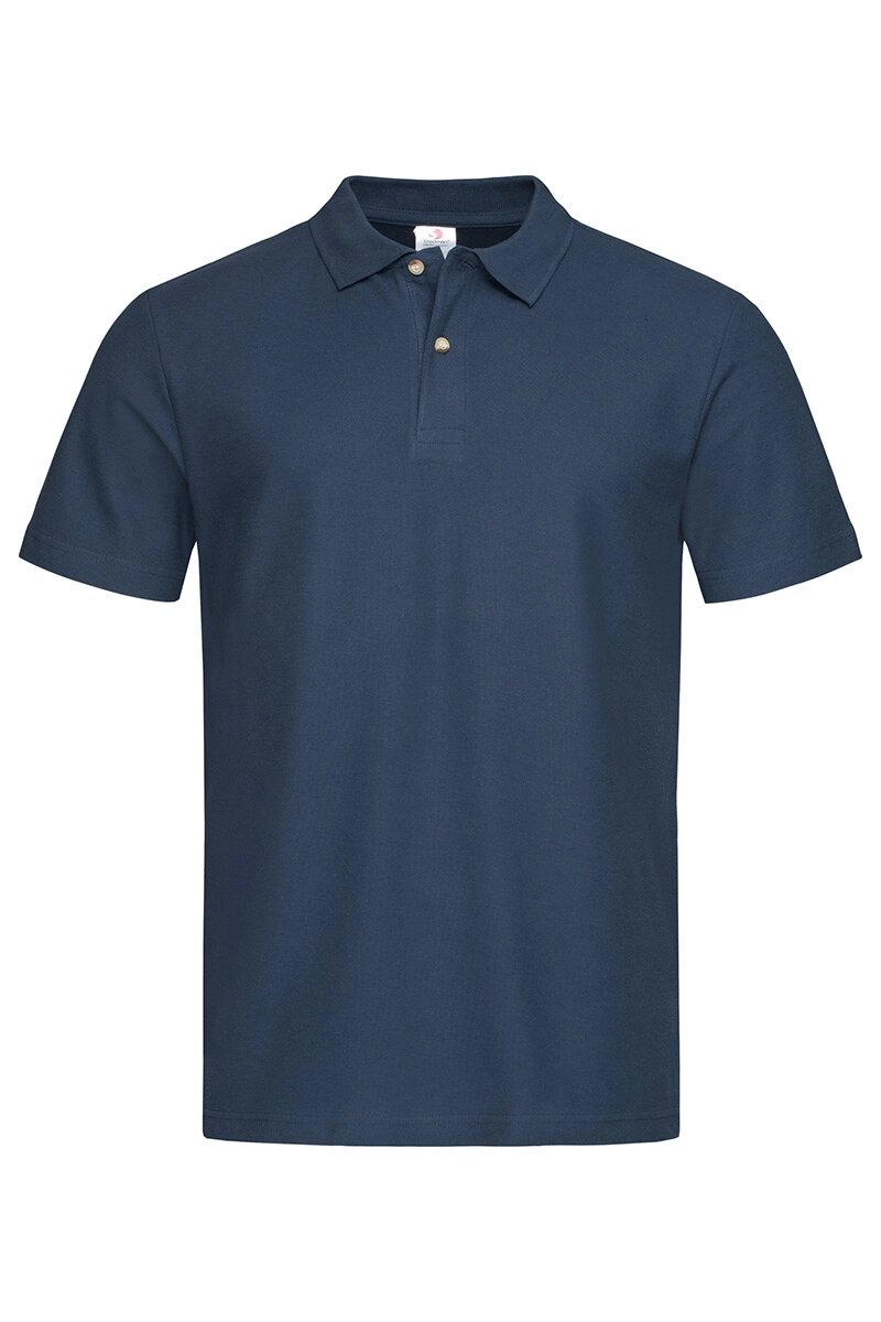 Чоловіча футболка поло глубоко темно синя Polo Men від компанії Інтернет-магазин молодіжного одягу "Bagsmen" - фото 1
