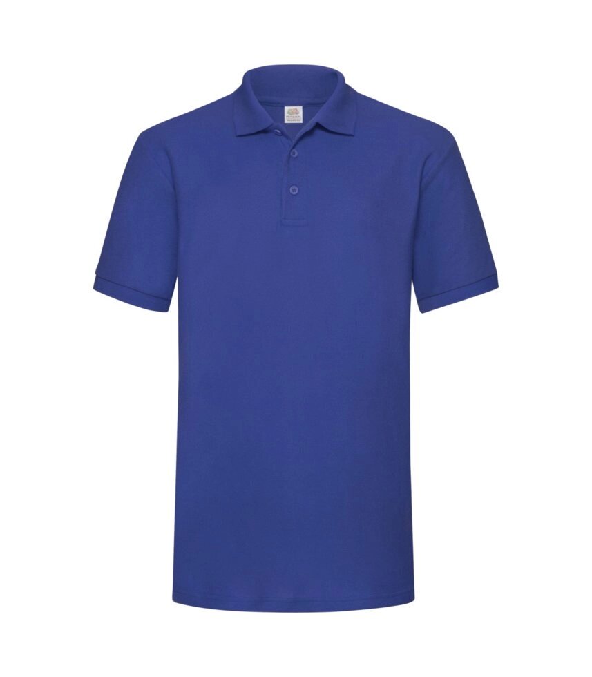 Чоловіча футболка поло синя щільна 204-51 від компанії Інтернет-магазин молодіжного одягу "Bagsmen" - фото 1