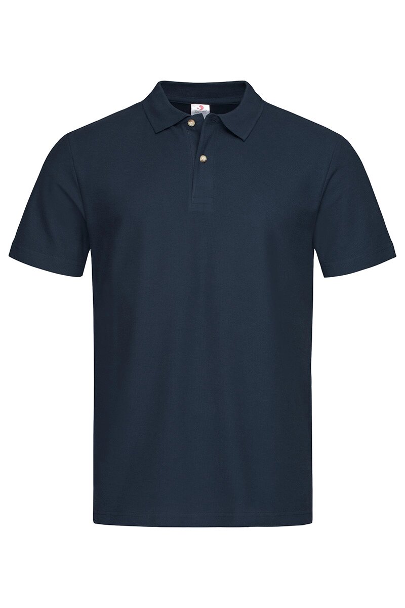 Чоловіча футболка поло темно синя Polo Men від компанії Інтернет-магазин молодіжного одягу "Bagsmen" - фото 1