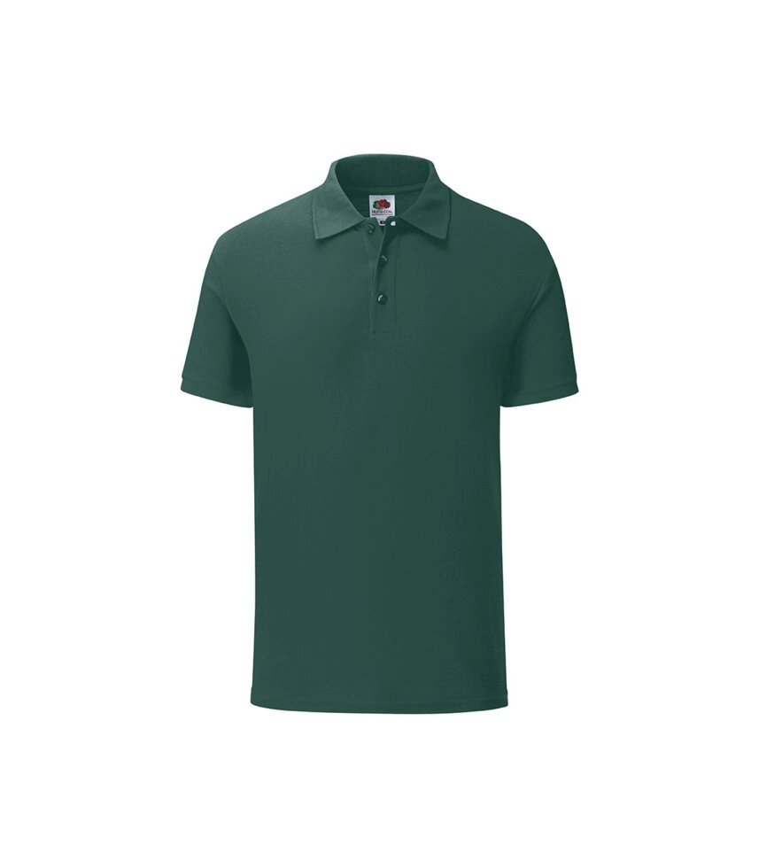 Чоловіча футболка поло темно-зелена 044-38 від компанії Інтернет-магазин молодіжного одягу "Bagsmen" - фото 1