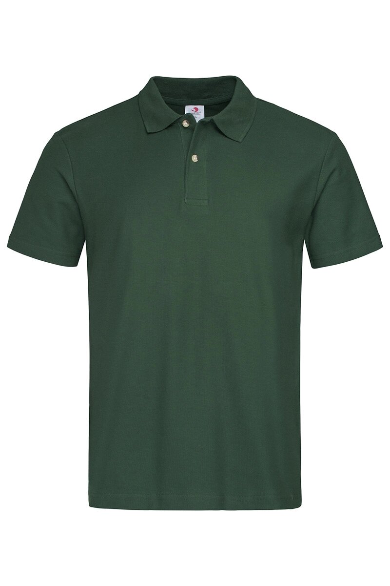 Чоловіча футболка поло темно зелена Polo Men від компанії Інтернет-магазин молодіжного одягу "Bagsmen" - фото 1