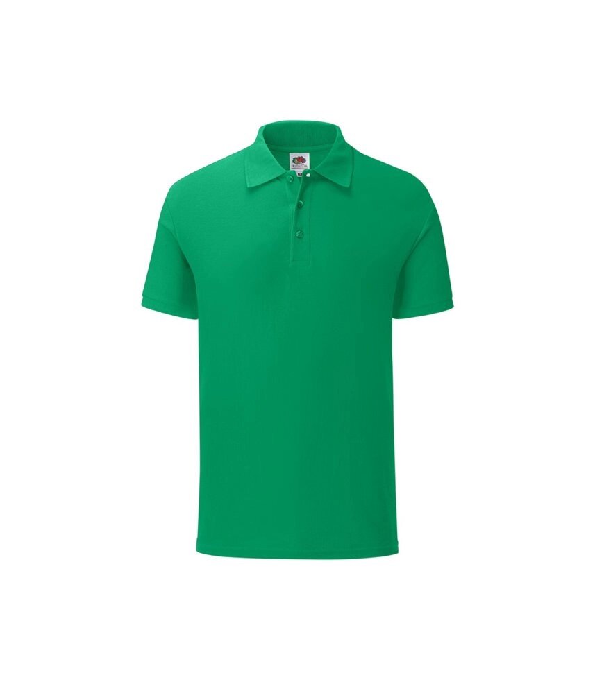 Чоловіча футболка поло зелена 044-47 від компанії Інтернет-магазин молодіжного одягу "Bagsmen" - фото 1