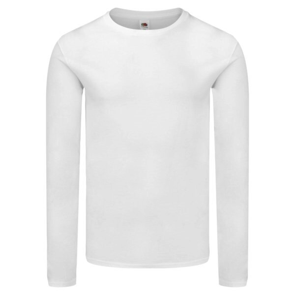Чоловіча футболка з довгим рукавом біла 446-30 від компанії Інтернет-магазин молодіжного одягу "Bagsmen" - фото 1