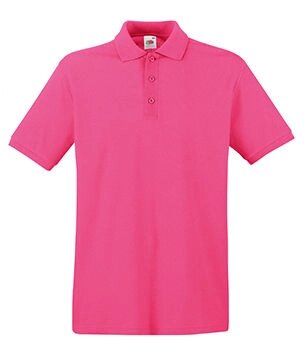 Чоловіча однотонна футболка поло малинова 218-57 від компанії Інтернет-магазин молодіжного одягу "Bagsmen" - фото 1