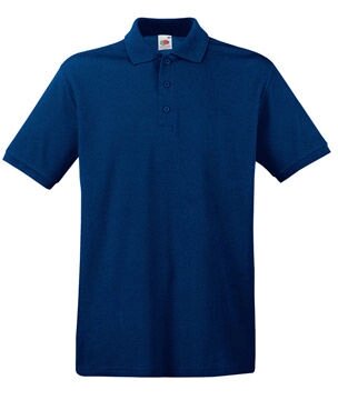 Чоловіча однотонна футболка поло темно синя 218-32 від компанії Інтернет-магазин молодіжного одягу "Bagsmen" - фото 1