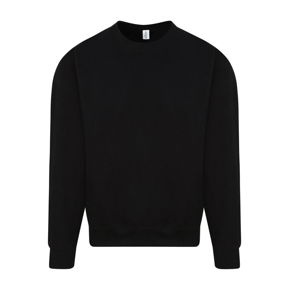 Чоловічий світшот утеплений чорний Н030-36 від компанії Інтернет-магазин молодіжного одягу "Bagsmen" - фото 1