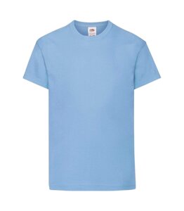 Дитяча футболка хлопок блакитна 019-YT
