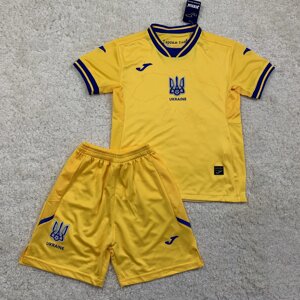 Дитяча футбольна форма збірної України жовта