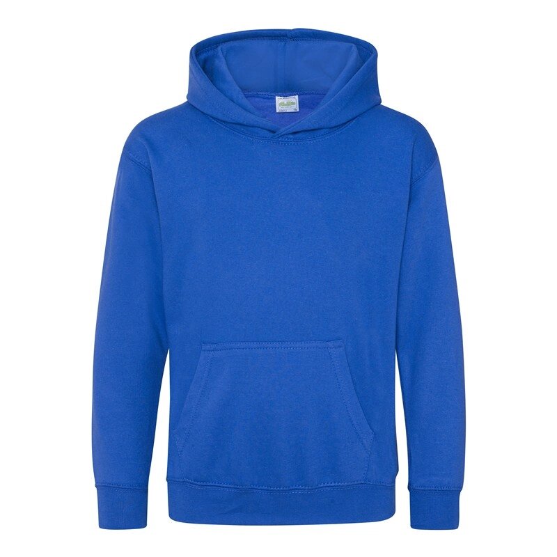 Детская толстовка с капюшоном утепленная синяя Н31-51 ##от компании## Интернет-магазин молодежной одежды "Bagsmen" - ##фото## 1